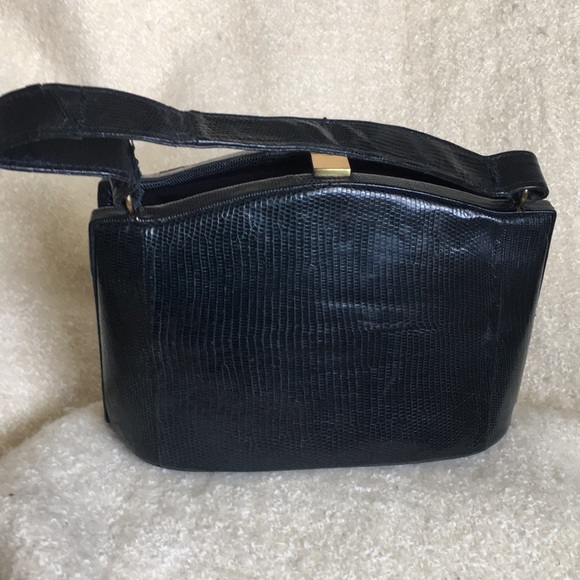 Vintage black dress purse 8 x 5 x 3 t - Picture 3 of 8